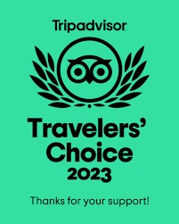TripAdvisor Travelers' Choice 2023